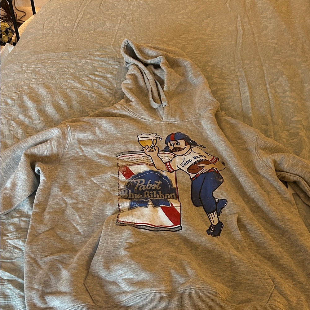 Forever 21 Gray Graphic Hoodie